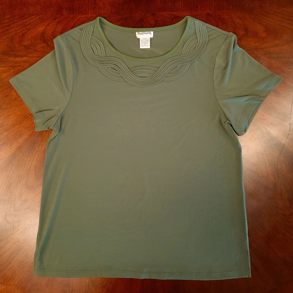 Bon Worth Green Shirt M